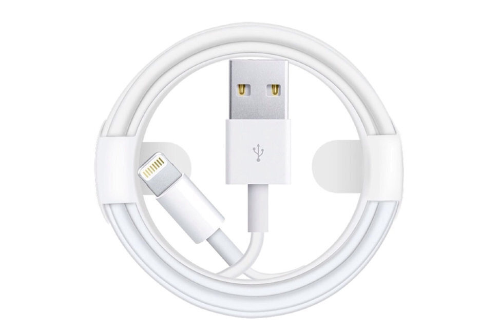 Дата кабель Apple Lightning - USB 1м белый оригинал 790₽