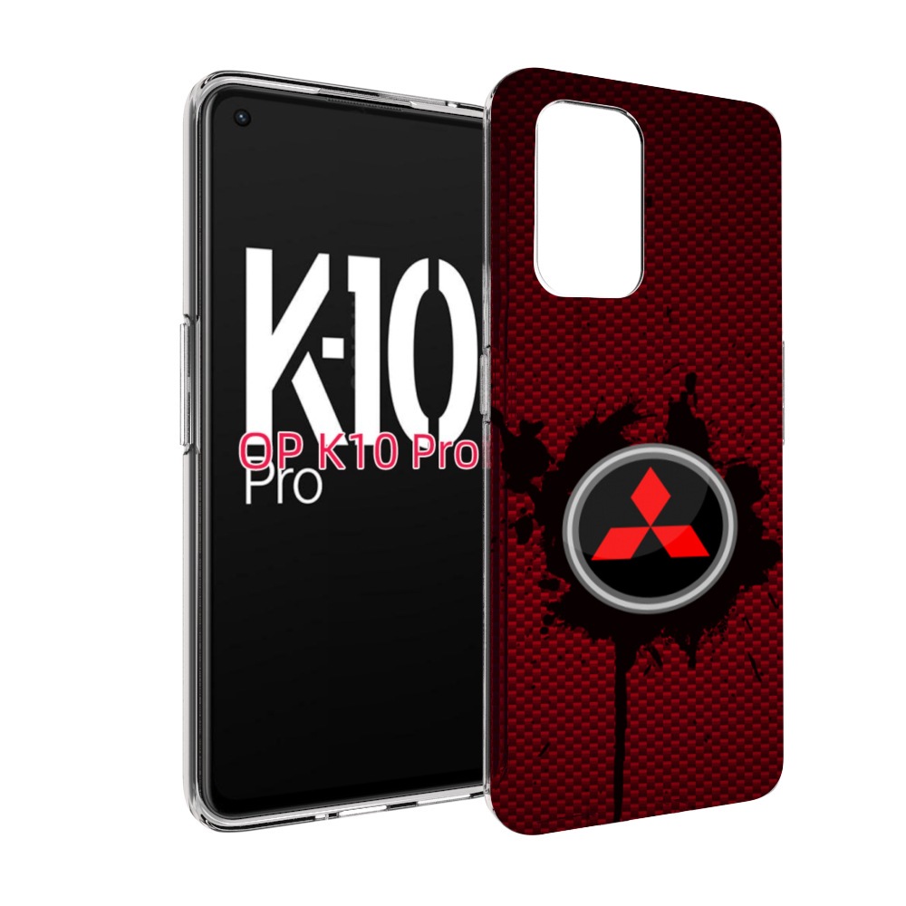 

Чехол MyPads mitsubishi 2 для OPPO K10 Pro, Прозрачный, Tocco