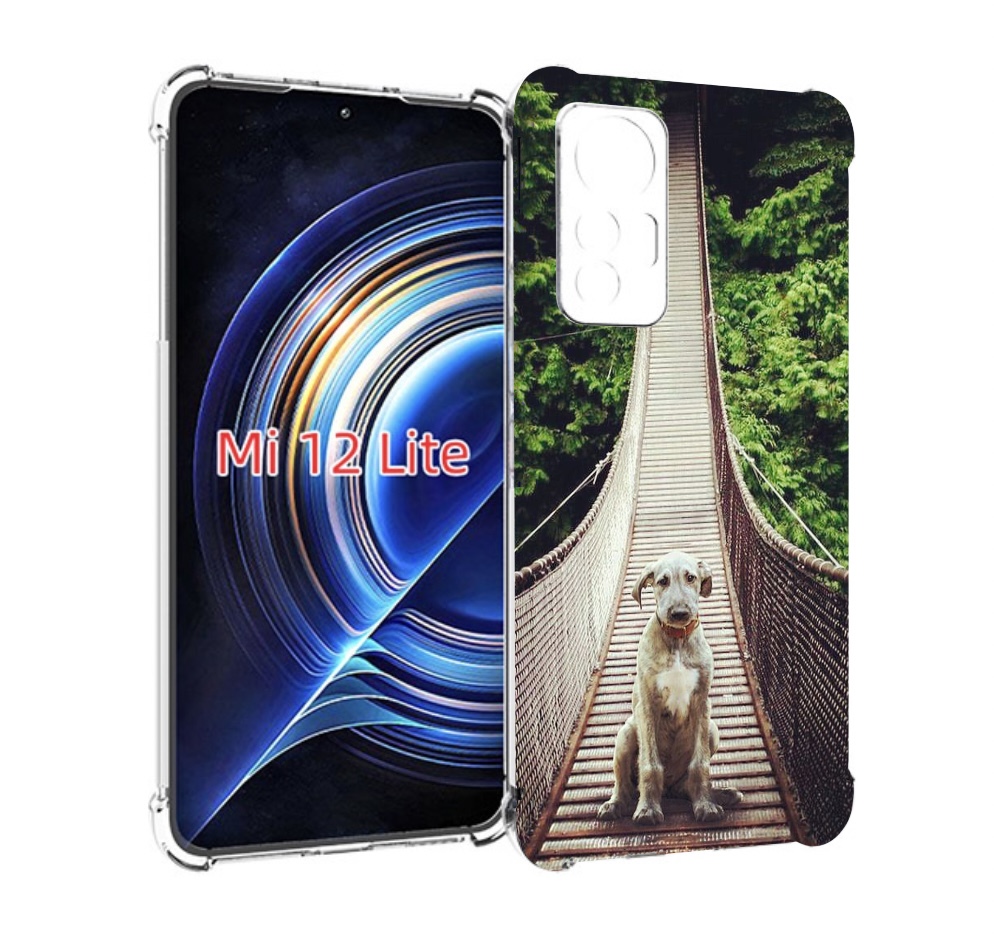 

Чехол MyPads ирландскии волкодав для Xiaomi 12 Lite, Прозрачный, Tocco
