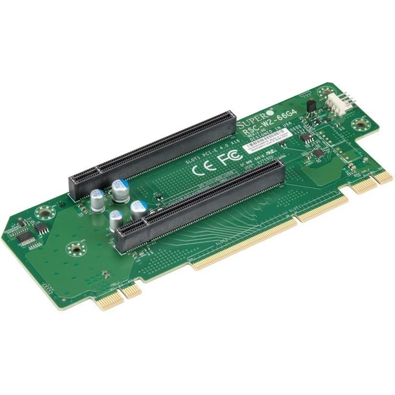 

Адаптер Supermicro RSC-W2-66G4, Черный, RSC-W2-66G4
