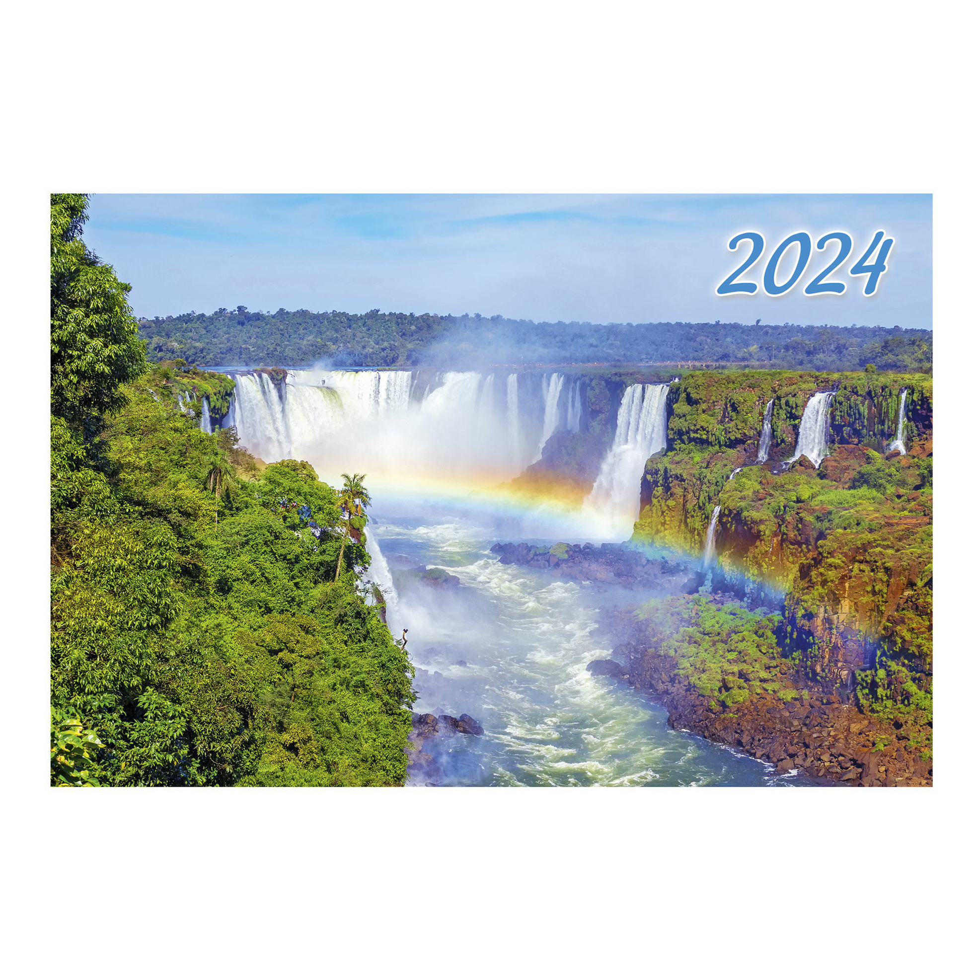

Календарь настенный Водопад на 2024 год 31 х 68 см