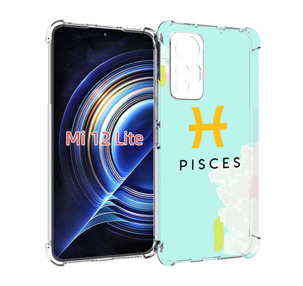 

Чехол MyPads знак-зодиака-рыбы-2 для Xiaomi 12 Lite, Прозрачный, Tocco