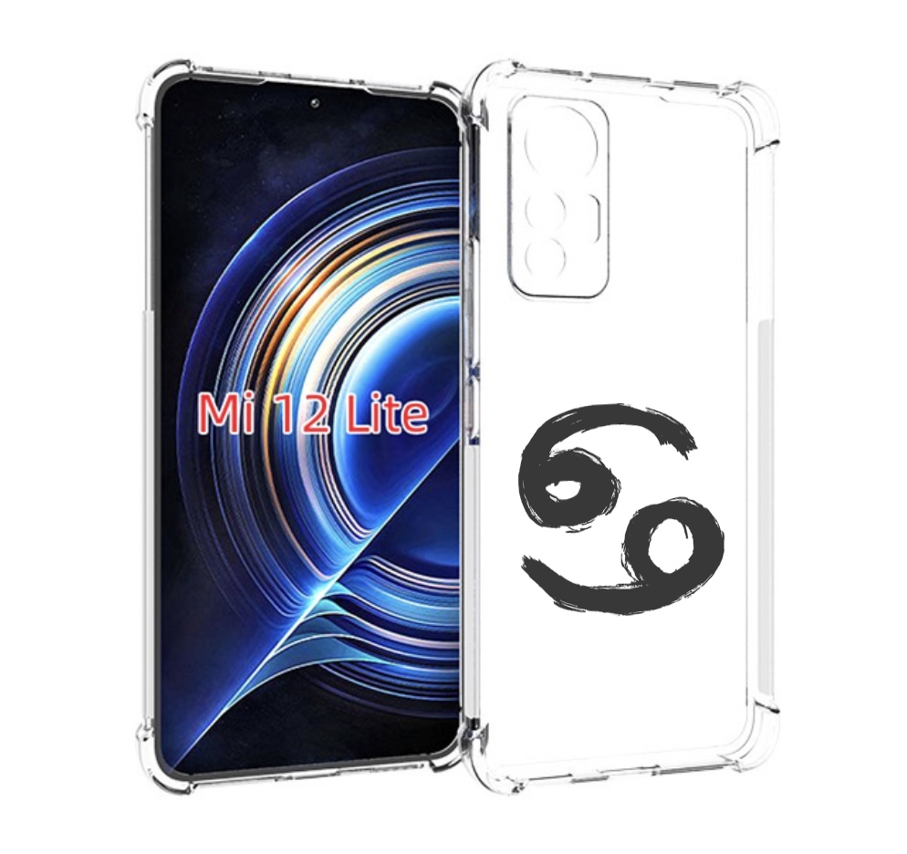 

Чехол MyPads знак-зодиака-рак-6 для Xiaomi 12 Lite, Прозрачный, Tocco