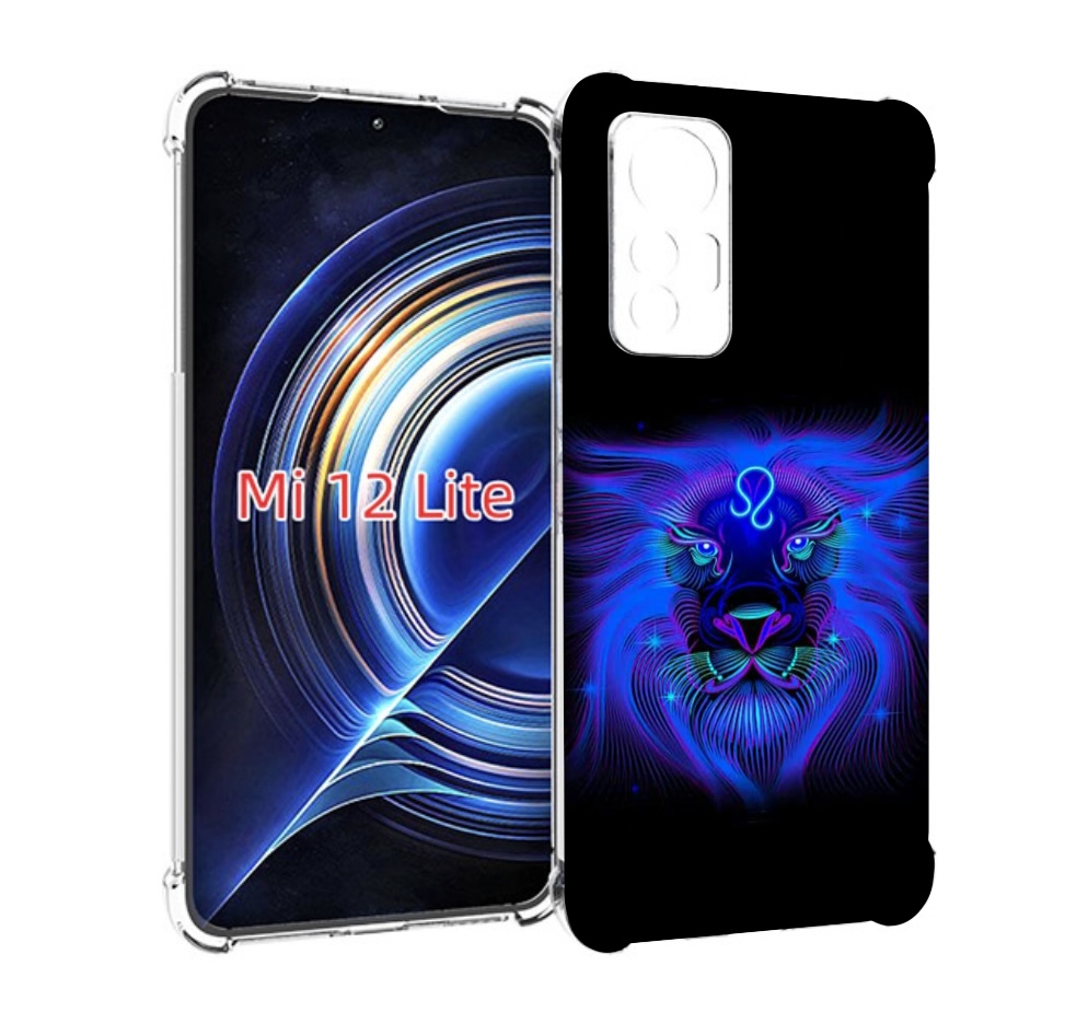 

Чехол MyPads знак-зодиака-лев-3 для Xiaomi 12 Lite, Прозрачный, Tocco