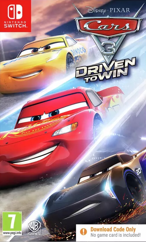 Игра Тачки 3: Навстречу победе (Cars 3: Driven to Win) Код на загрузку для Nintendo Switch