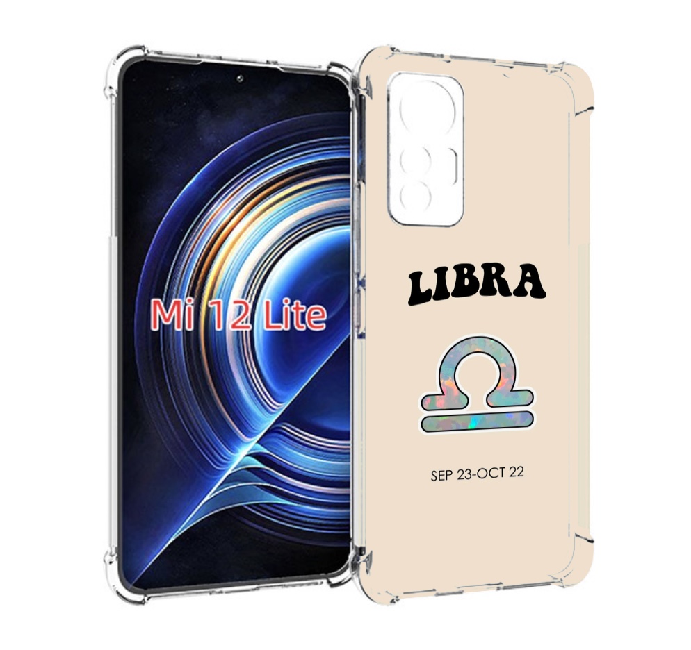

Чехол MyPads знак-зодиака-весы-6 для Xiaomi 12 Lite, Прозрачный, Tocco