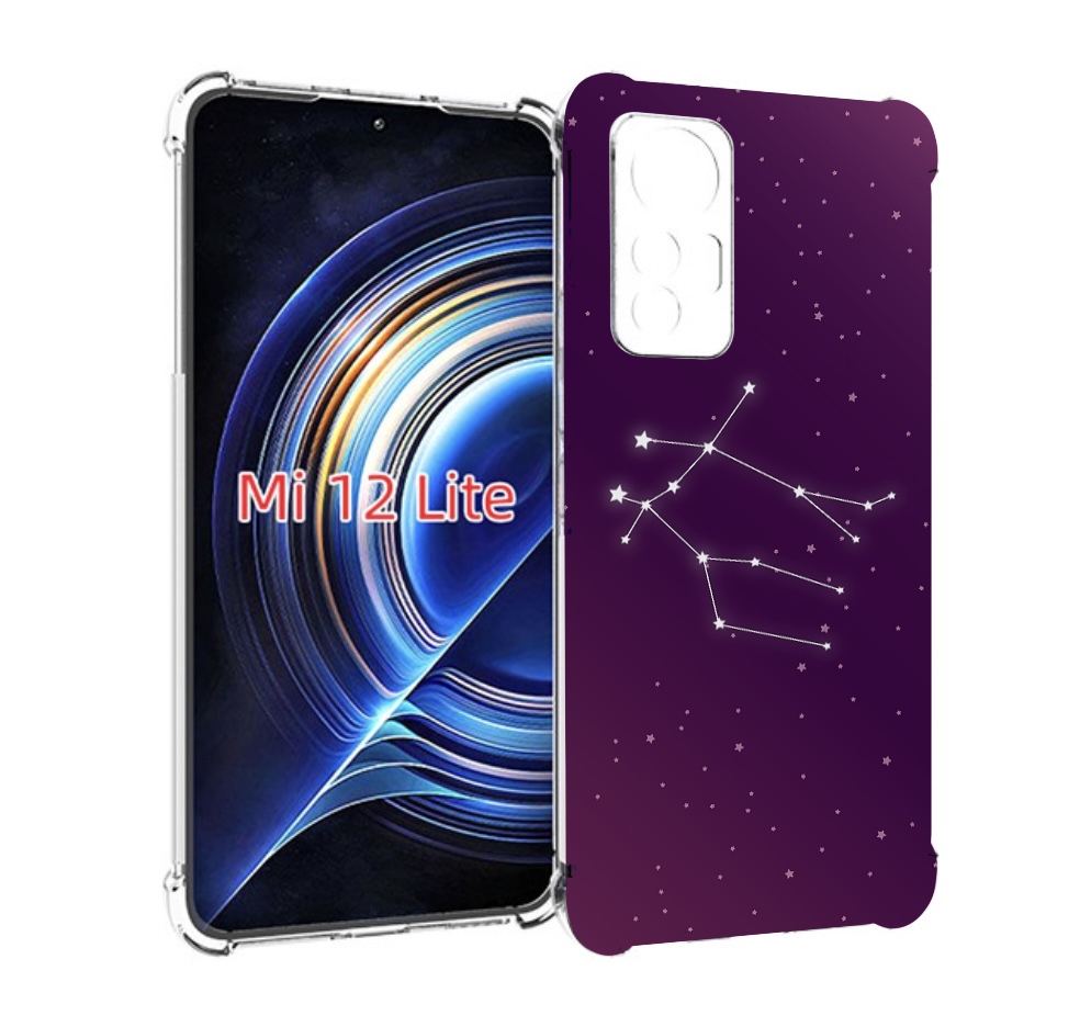 Чехол MyPads знак-зодиака-близнецы-4 для Xiaomi 12 Lite
