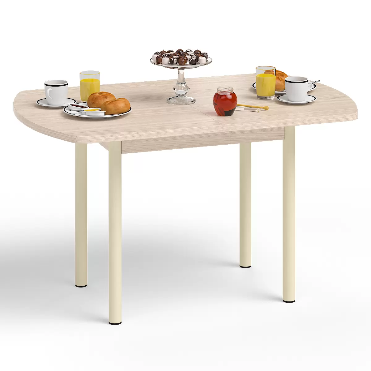 

Стол обеденный Delice 110х70х74 см, микс дуб