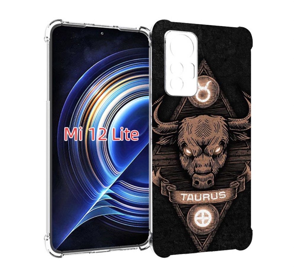 

Чехол MyPads знак зодиака телец 2 для Xiaomi 12 Lite, Прозрачный, Tocco
