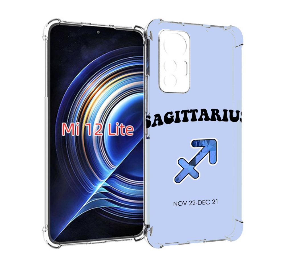 

Чехол MyPads знак зодиака стрелец 1 для Xiaomi 12 Lite, Прозрачный, Tocco