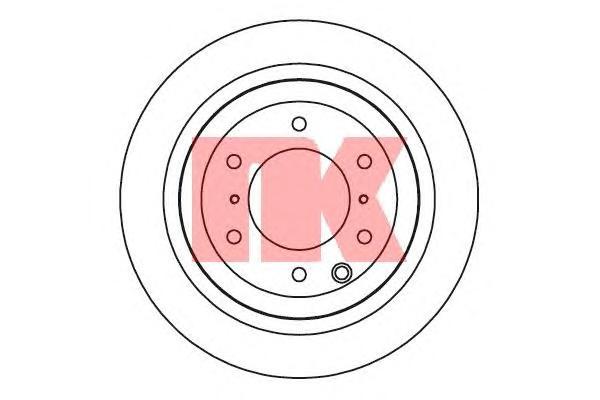 

Тормозной диск Nk 203056
