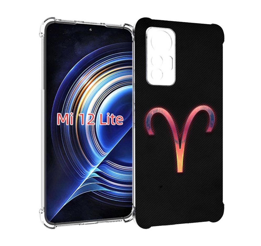 

Чехол MyPads знак зодиака овен 1 для Xiaomi 12 Lite, Прозрачный, Tocco