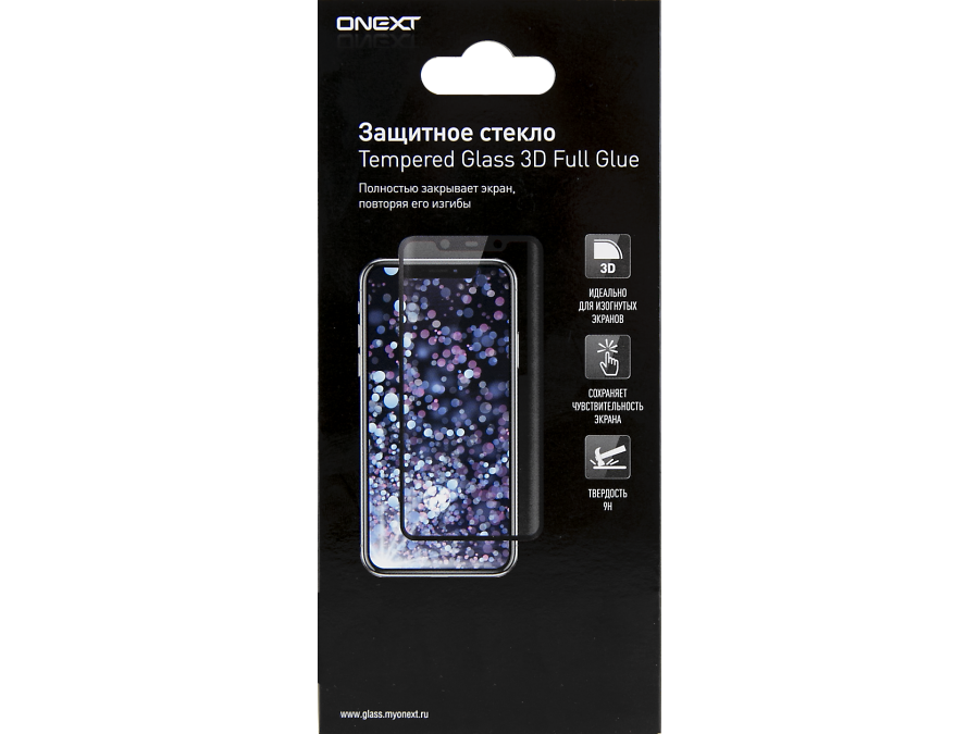 

Защитное стекло One-XT закругленное для iPhone 7 Plus 3D (черное), закругленное для iPhone 7 Plus 3D черное