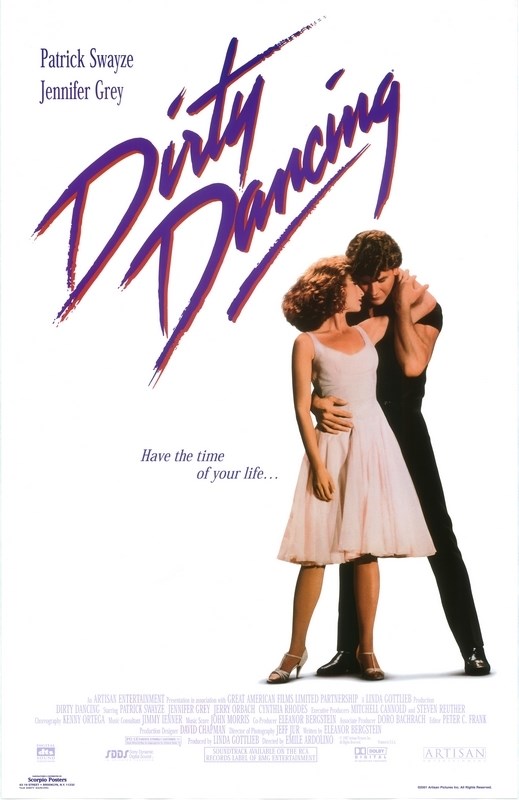 Постер к фильму Грязные танцы (Dirty Dancing) A4