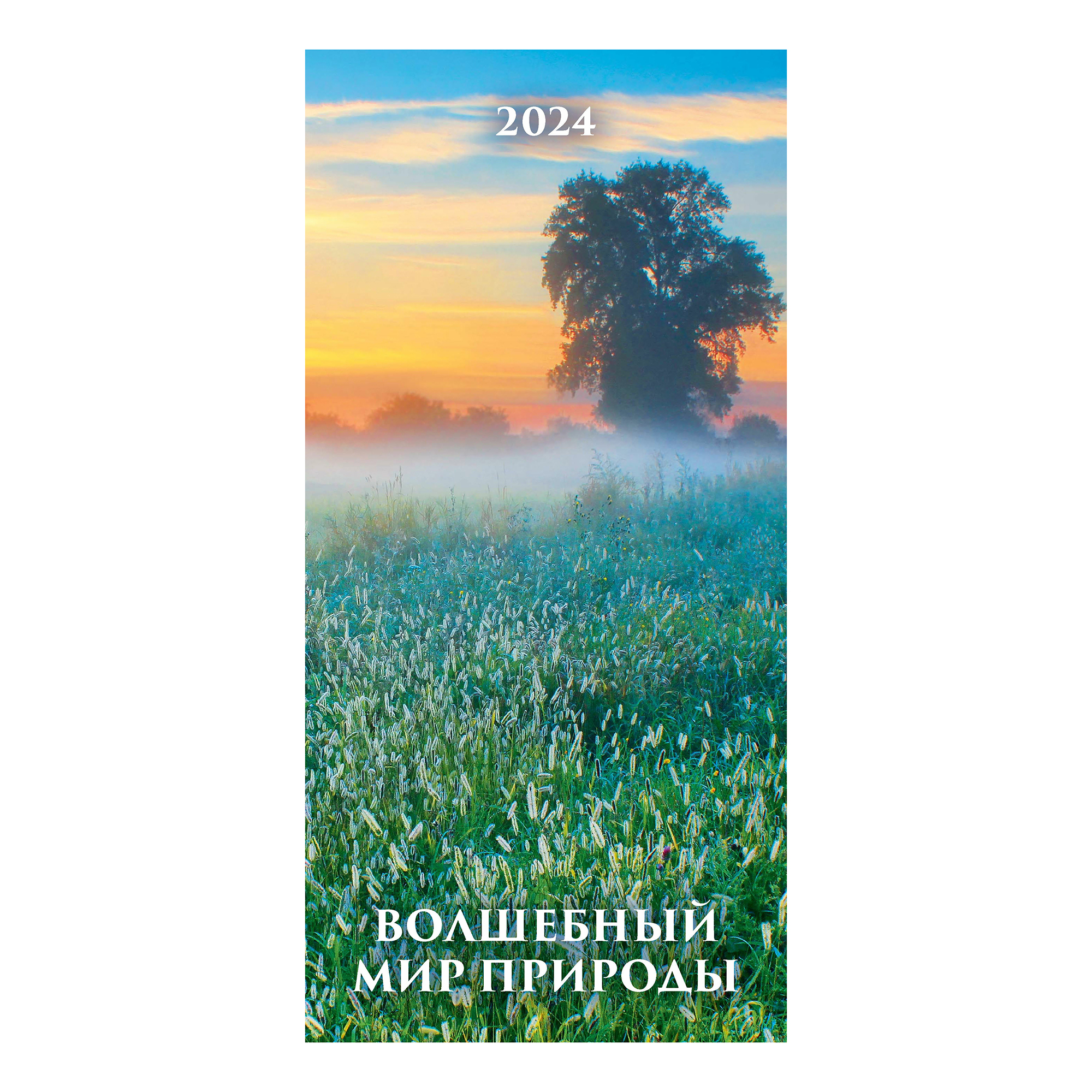

Календарь настенный перекидной Волшебный мир природы на 2024 год на гребне 165 х 335 мм
