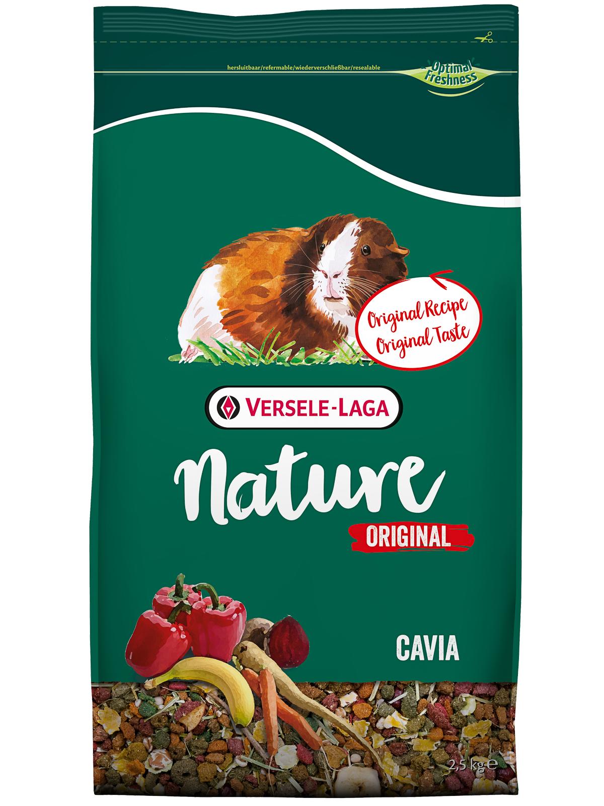 Сухой корм для морских свинок Versele-Laga Nature Original Cavia, 2,5 кг
