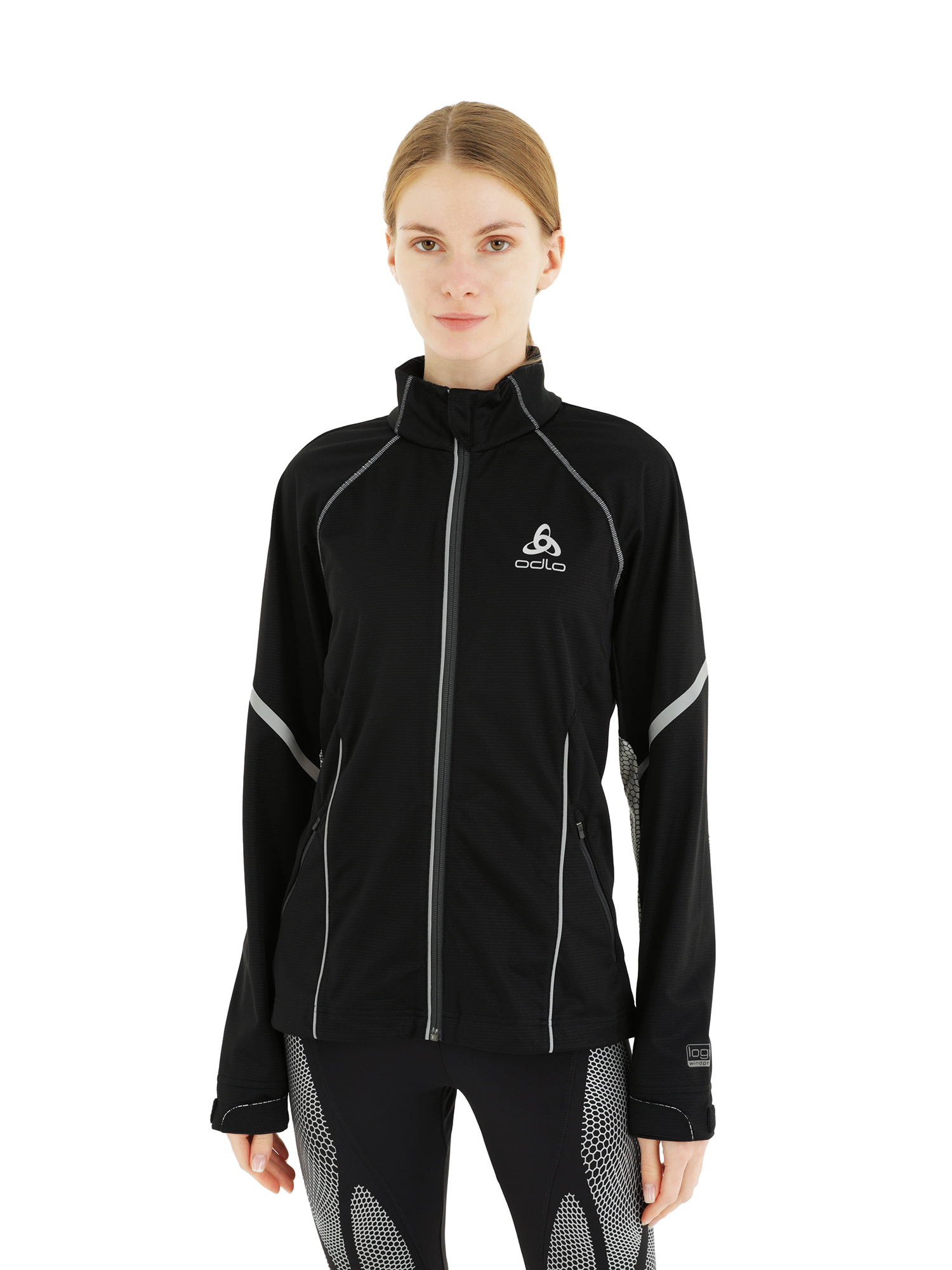 

Куртка Odlo Jacket Frequency Ii Black-Snow White (Us:m), Frequency II