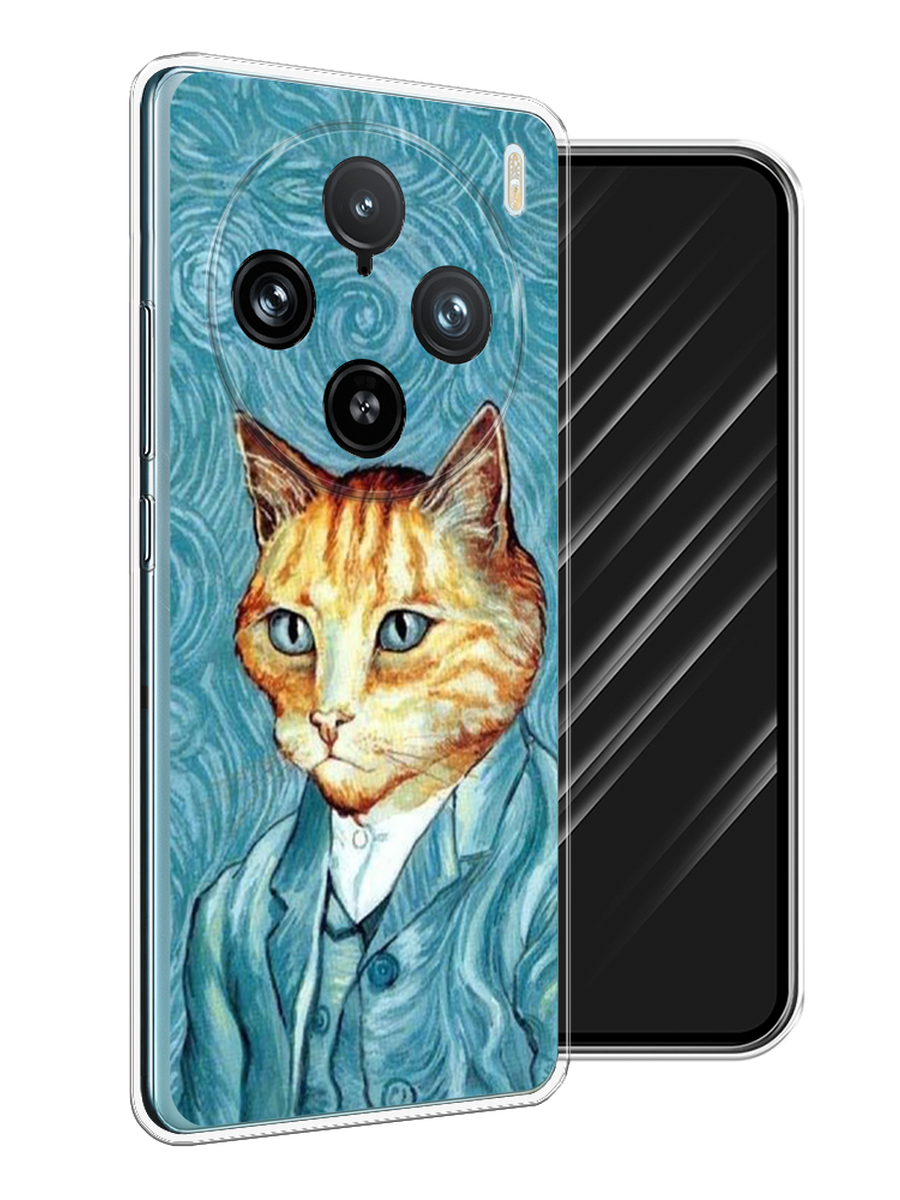 

Чехол Awog на Vivo X100 Pro "Кот Ван Гог", Голубой;коричневый, 2611850-1