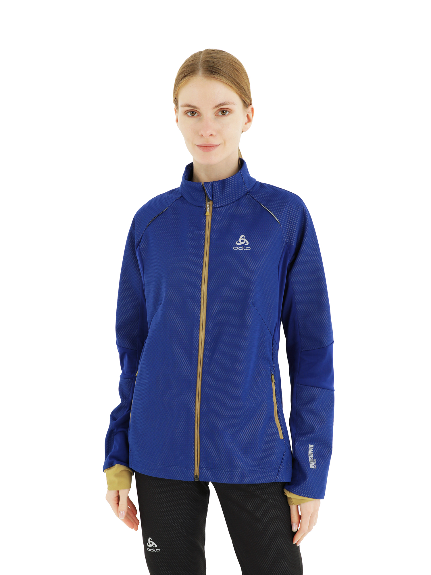 

Куртка Odlo Jacket Windstop. Frequency 2.0 Indigo (Us:xl), Синий, Frequency 2.0
