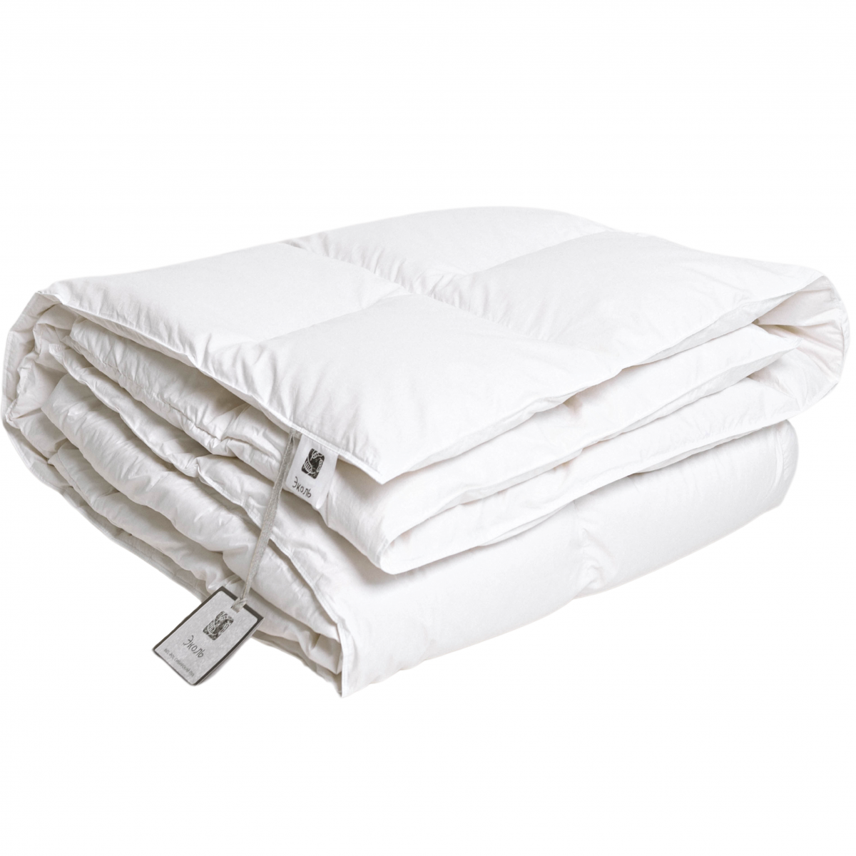 Одеяло BelPol «ЭКОЛЬ белый полупух» 200х200 теплое