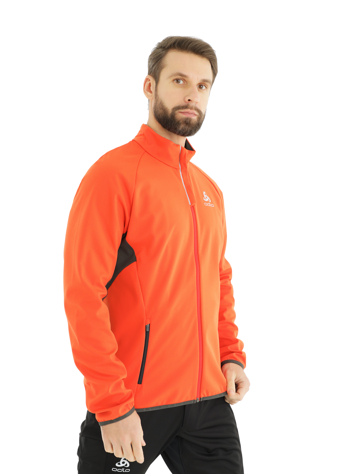 

Куртка Odlo Jacket Stryn Cherry Tomato/Graphite Grey (Us:l), Stryn