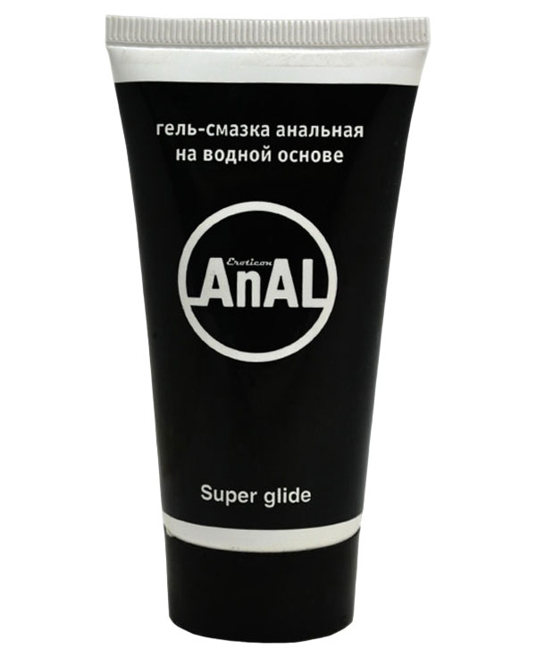 фото Анальная гель-смазка anal super glide - 50 мл eroticon