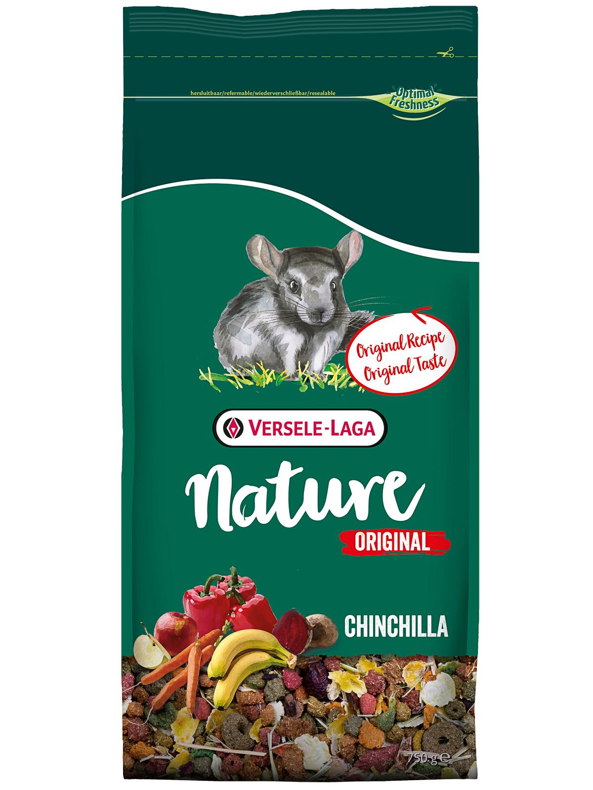 Сухой корм для шиншилл Versele-Laga Nature Original Chinchilla, 750 г