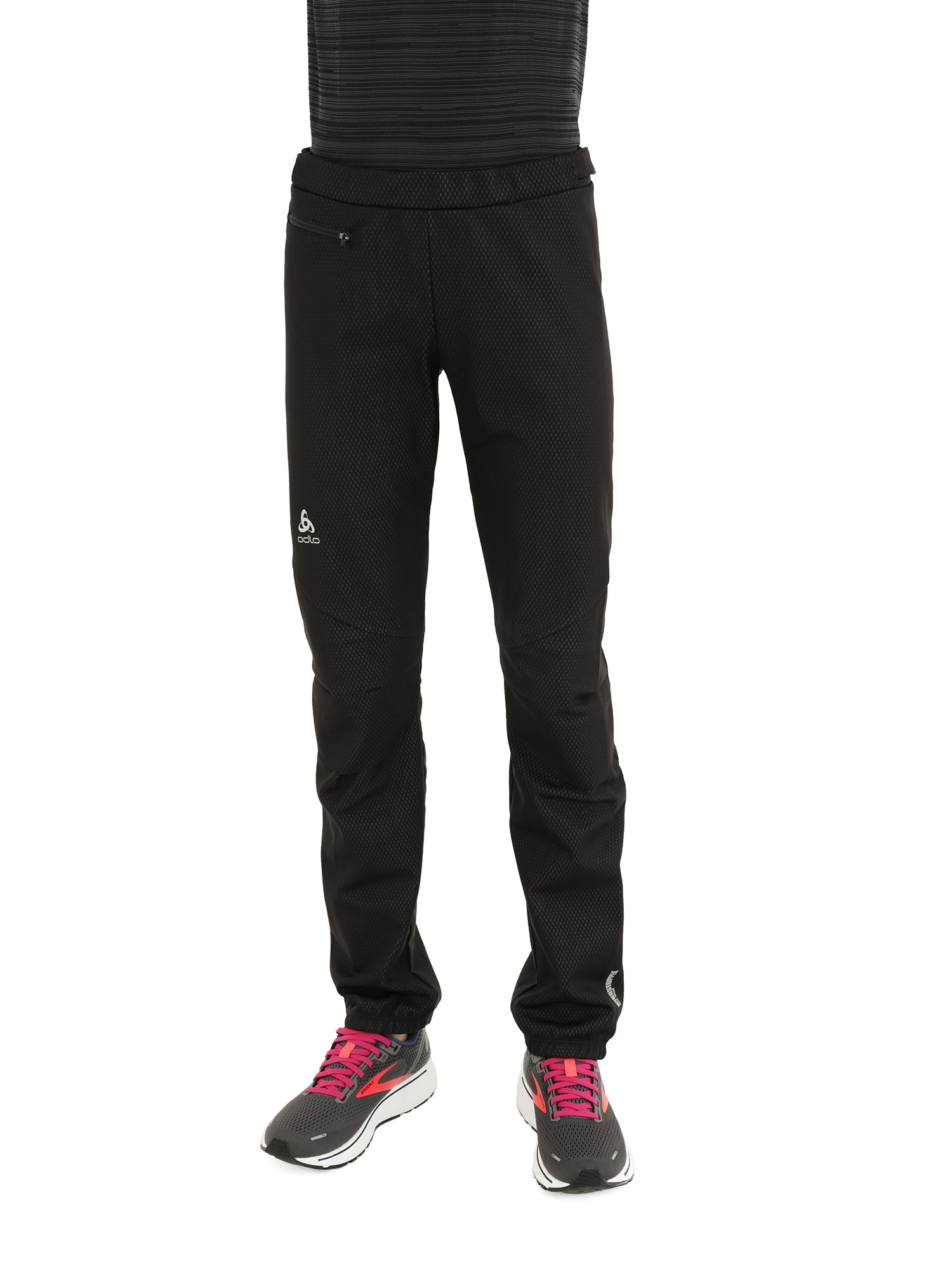 

Брюки Odlo Pants Windstop. Frequency 2.0 Black (Us:l), Frequency 2.0