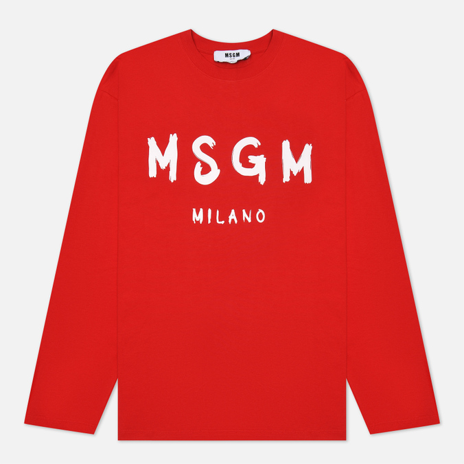 

Лонгслив мужской MSGM 2000MM511 200002 18 красный L, 2000MM511 200002 18