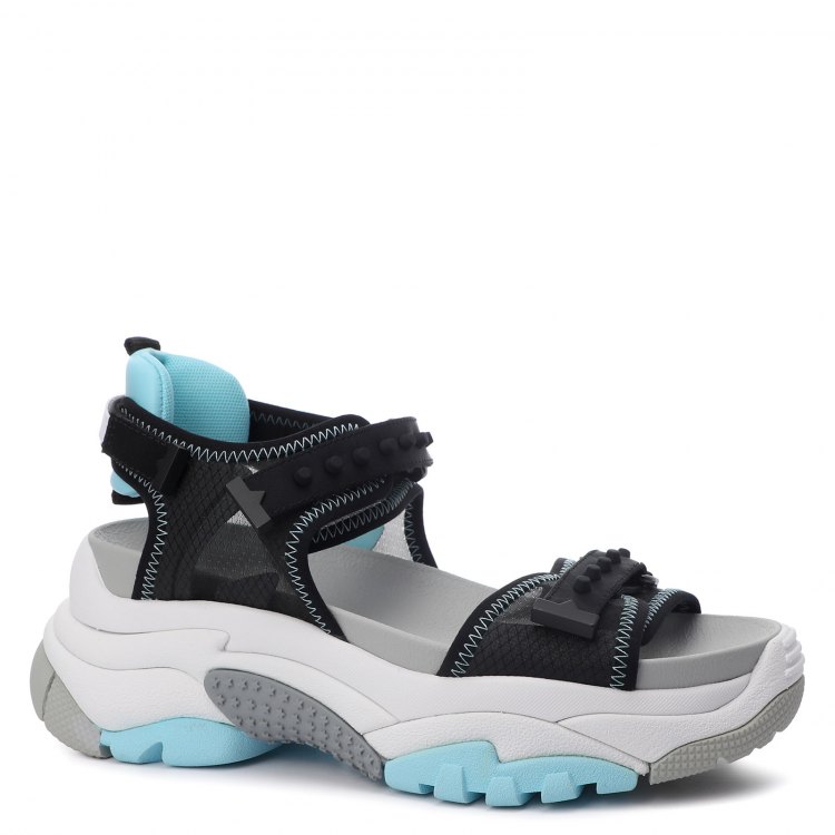 

Сандалии женские Ash черные 35 EU, ACE SS20