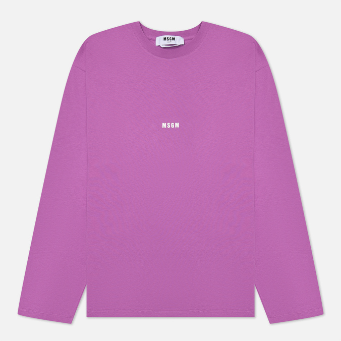 

Лонгслив мужской MSGM 3340MM501 227798 72 фиолетовый S, 3340MM501 227798 72