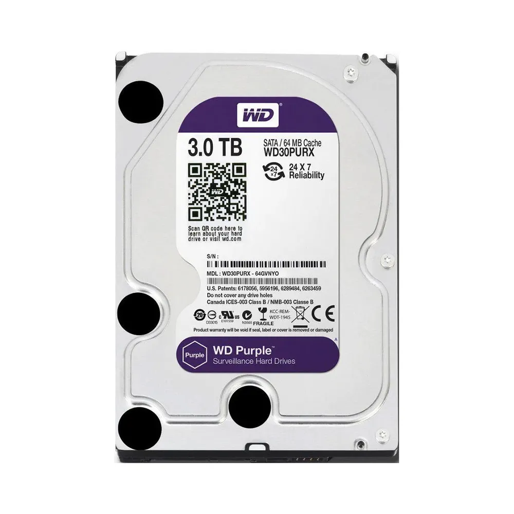 

Внешний жесткий диск WD Purpul WD30PURX 3 ТБ (Purpul WD30PURX), Purpul WD30PURX