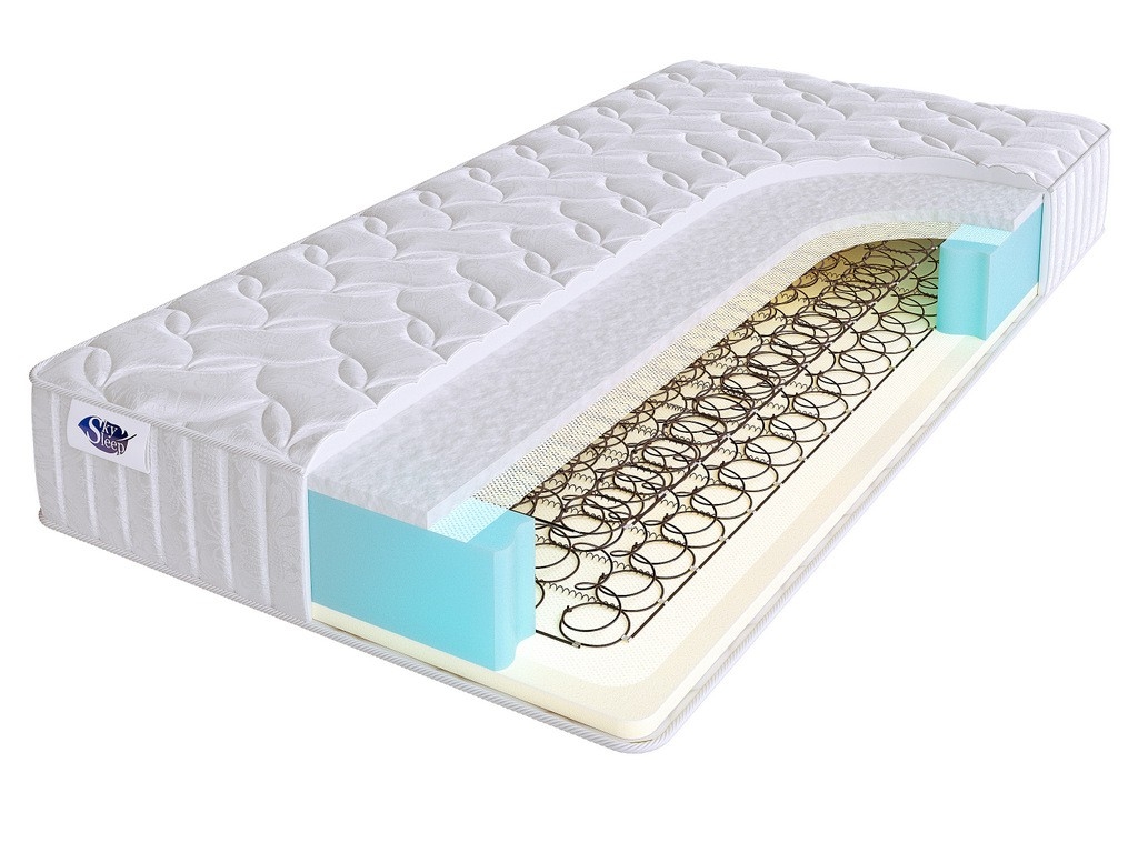 

Матрас SkySleep Joy Strutto BS 90х200, Бежевый;белый;серый;серебристый, Joy Strutto BS