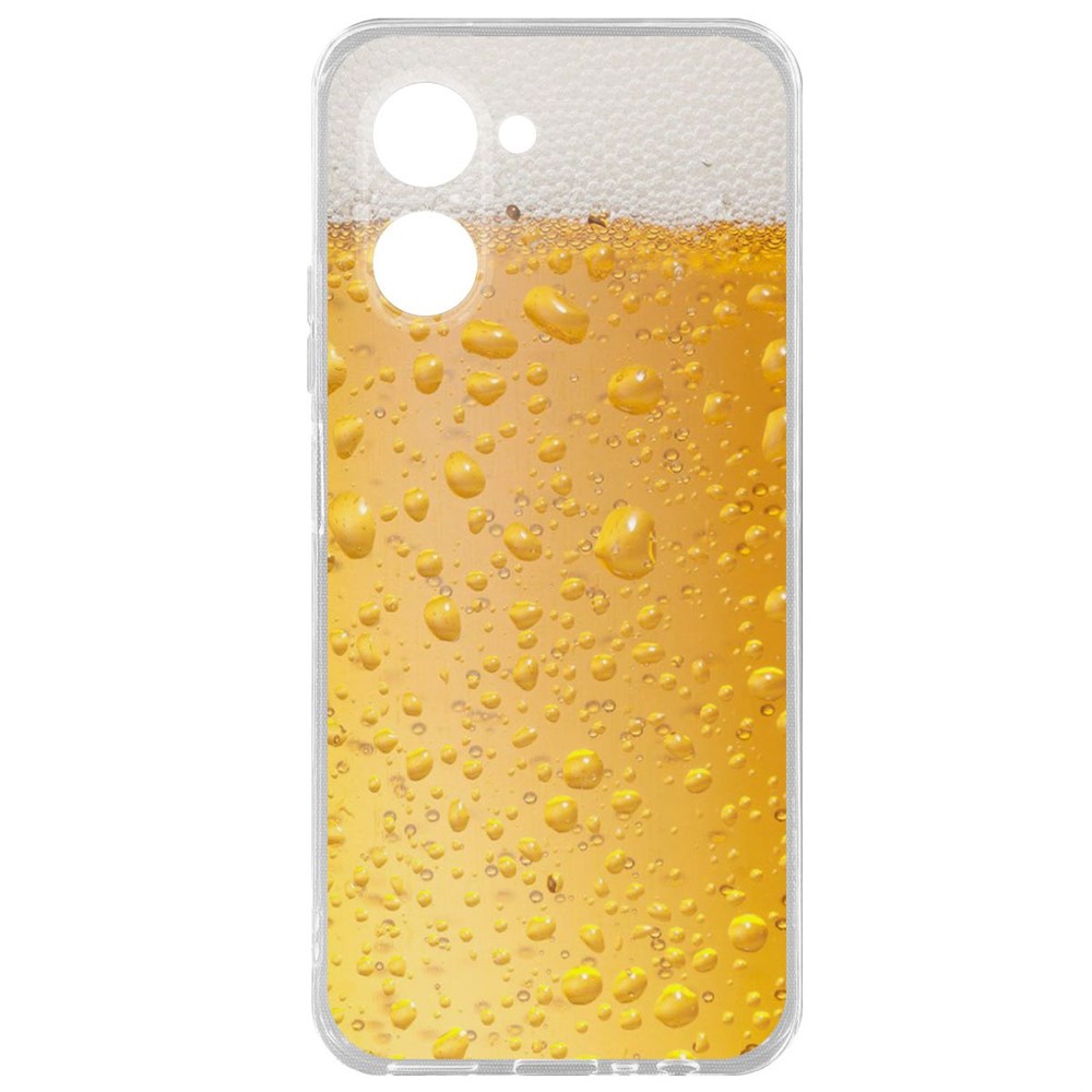 

Чехол-накладка Krutoff Clear Case Пенное для Realme C33 2023, Прозрачный