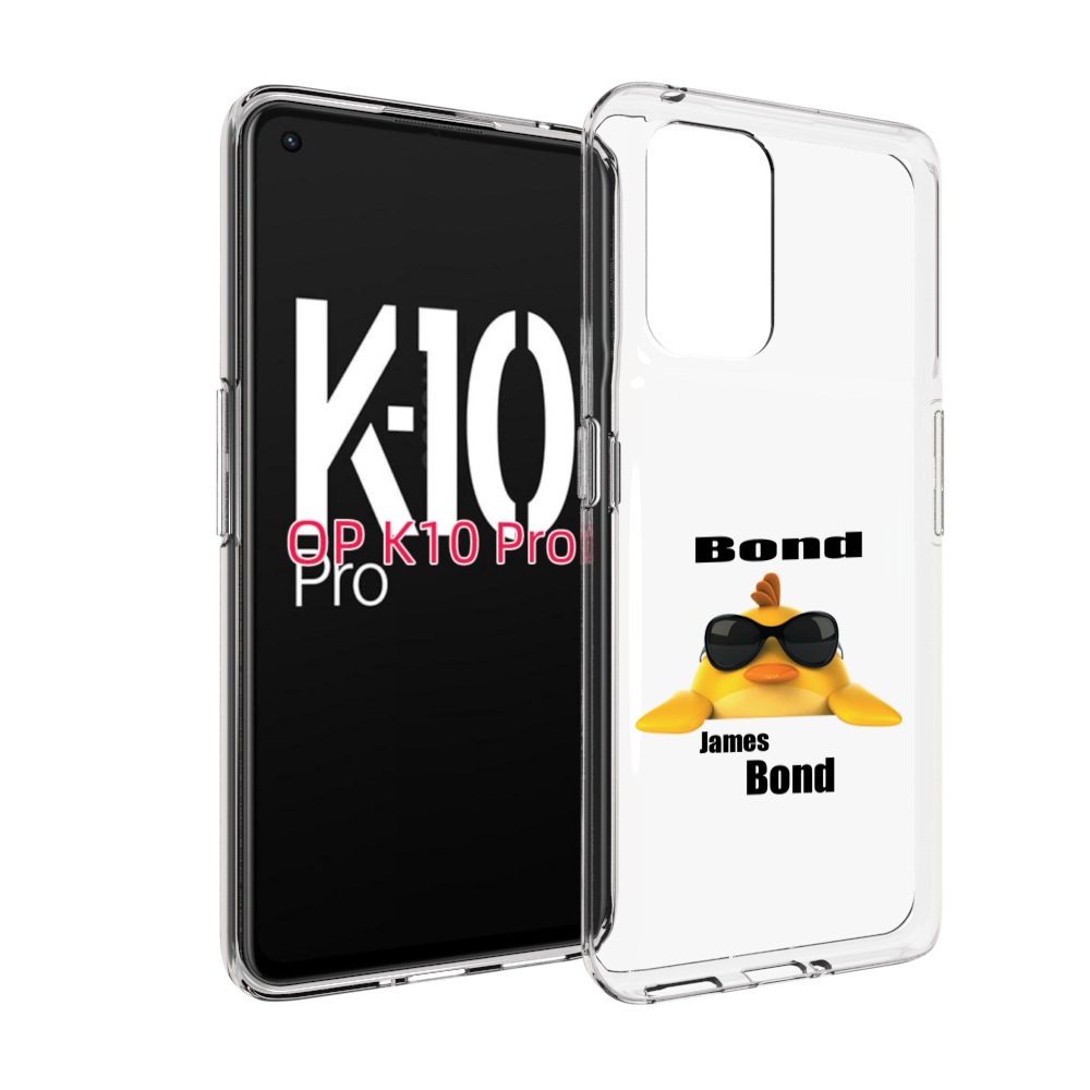 

Чехол MyPads бонд для OPPO K10 Pro, Прозрачный, Tocco