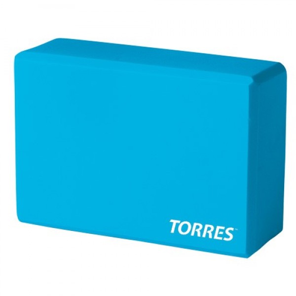 

Блок для йоги "TORRES" арт.YL8005, Голубой, YL8005