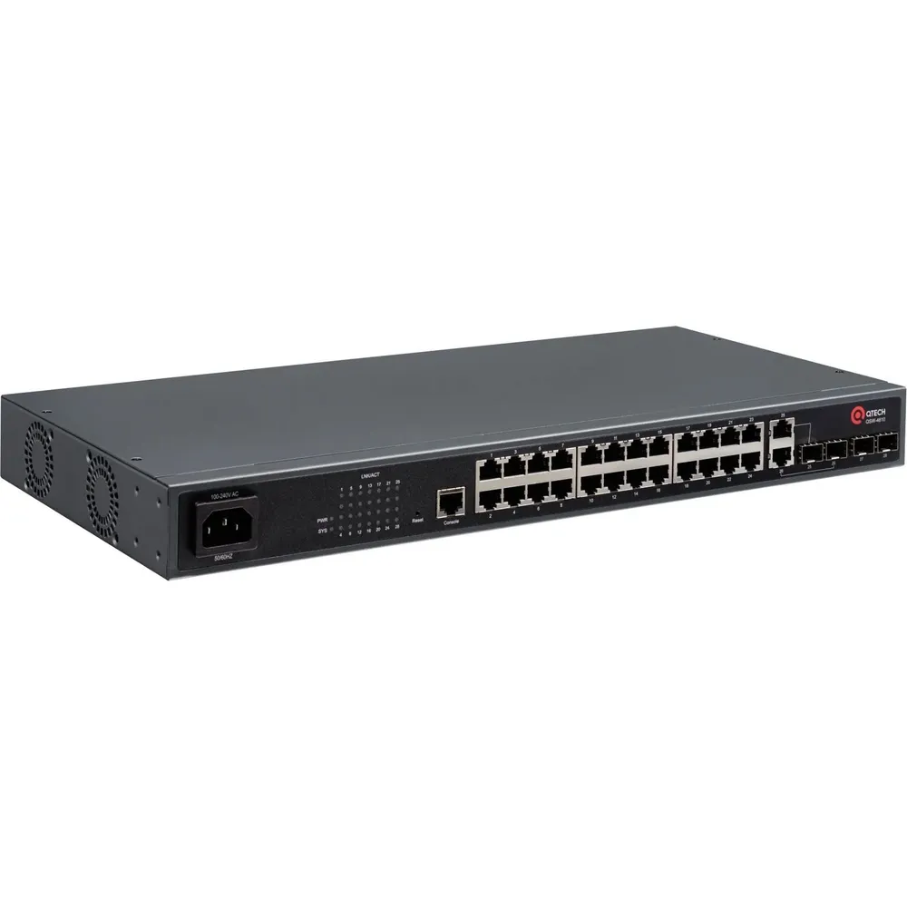 

Коммутатор для рабочих групп QTECH QSW-4610-28T-AC