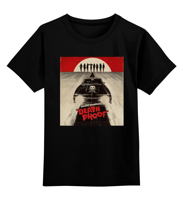 

Детская футболка классическая Printio Death proof, р. 116, Черный, 0000000699606
