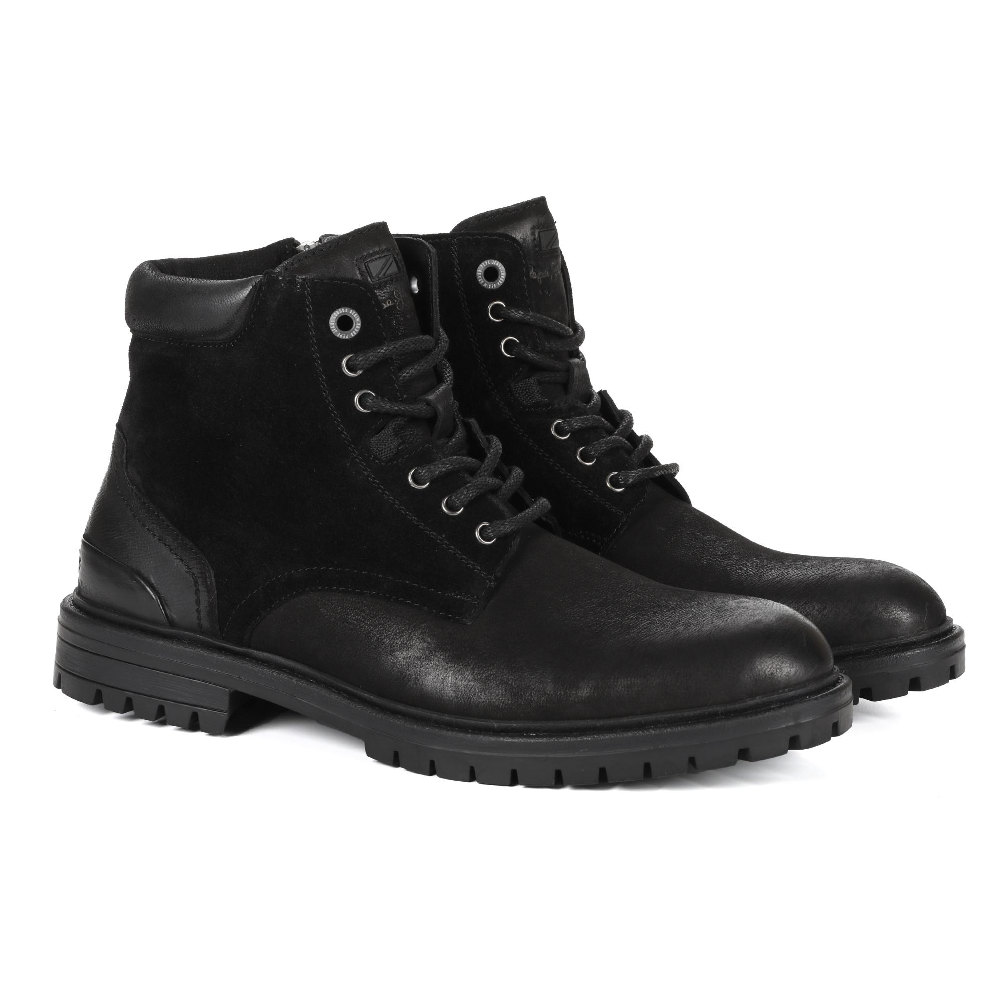 

Ботинки мужские Pepe Jeans London NED BOOT ANTIC WARM PMS50222 черные 43 EU, Черный, NED BOOT ANTIC WARM PMS50222