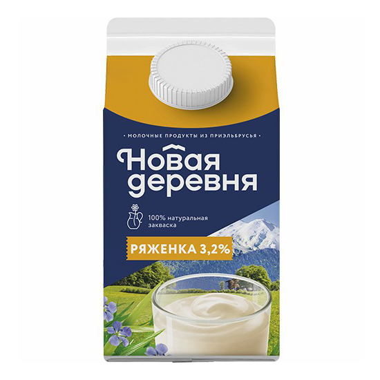 

Ряженка Новая деревня 3.2% 450 г