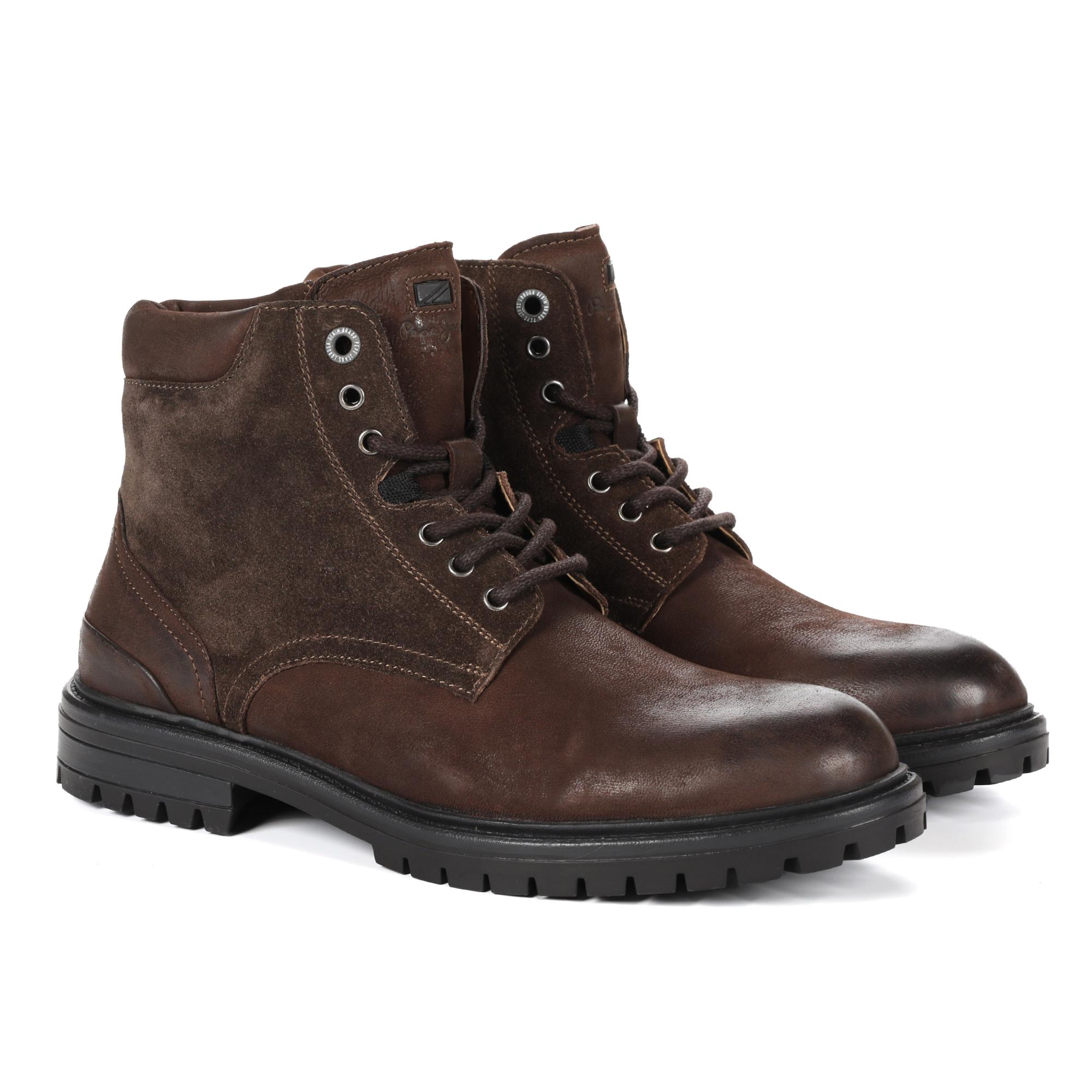 Ботинки мужские Pepe Jeans London NED BOOT ANTIC WARM PMS50222 коричневые 45 EU