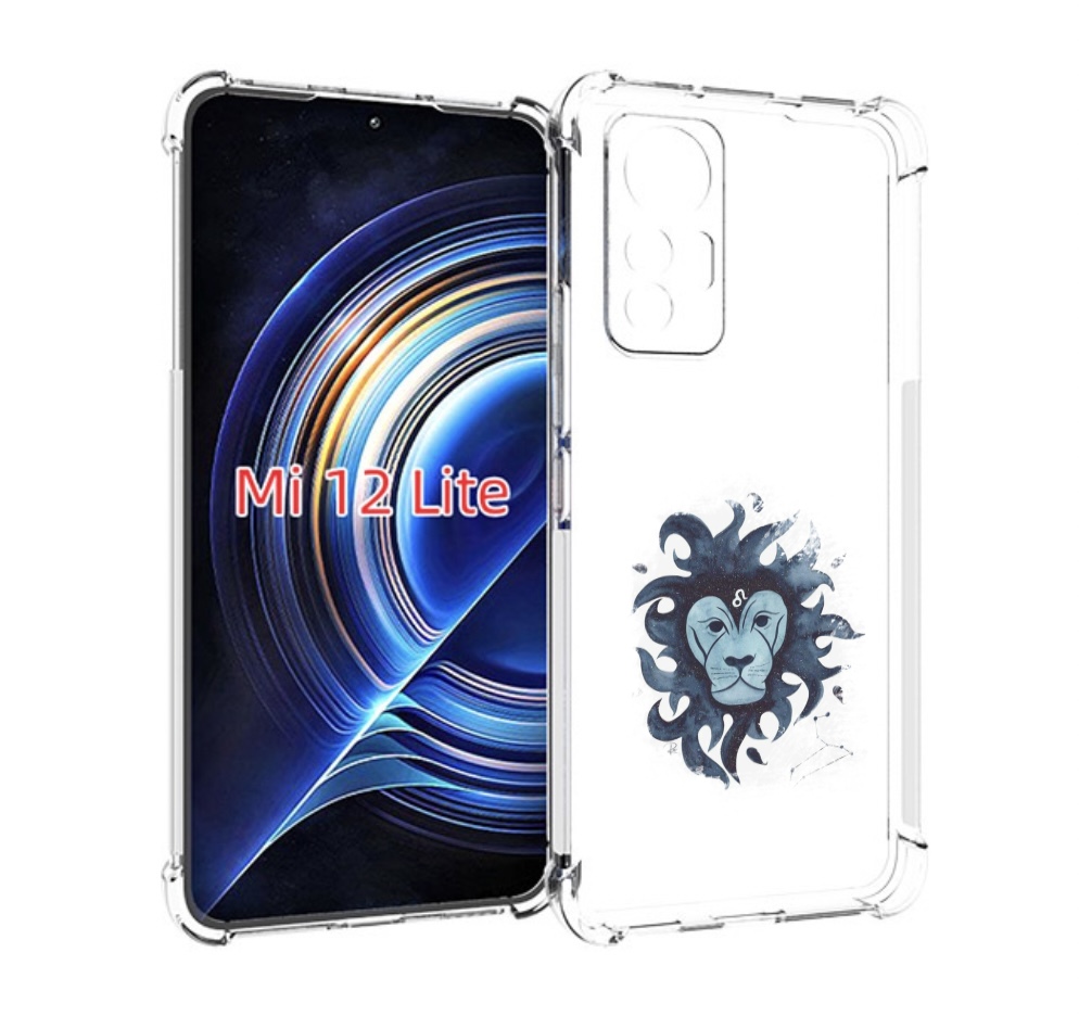 

Чехол MyPads знак зодиака лев 5 для Xiaomi 12 Lite, Прозрачный, Tocco