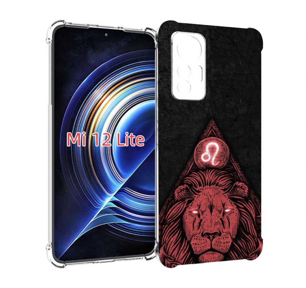 

Чехол MyPads знак зодиака лев 4 для Xiaomi 12 Lite, Прозрачный, Tocco