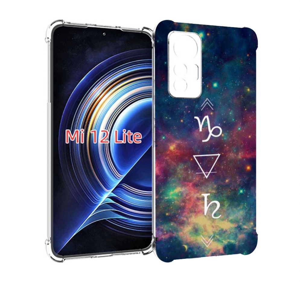 

Чехол MyPads знак зодиака козерог 5 для Xiaomi 12 Lite, Прозрачный, Tocco