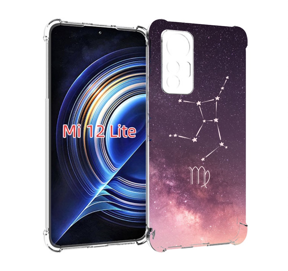 

Чехол MyPads знак зодиака дева 4 для Xiaomi 12 Lite, Прозрачный, Tocco