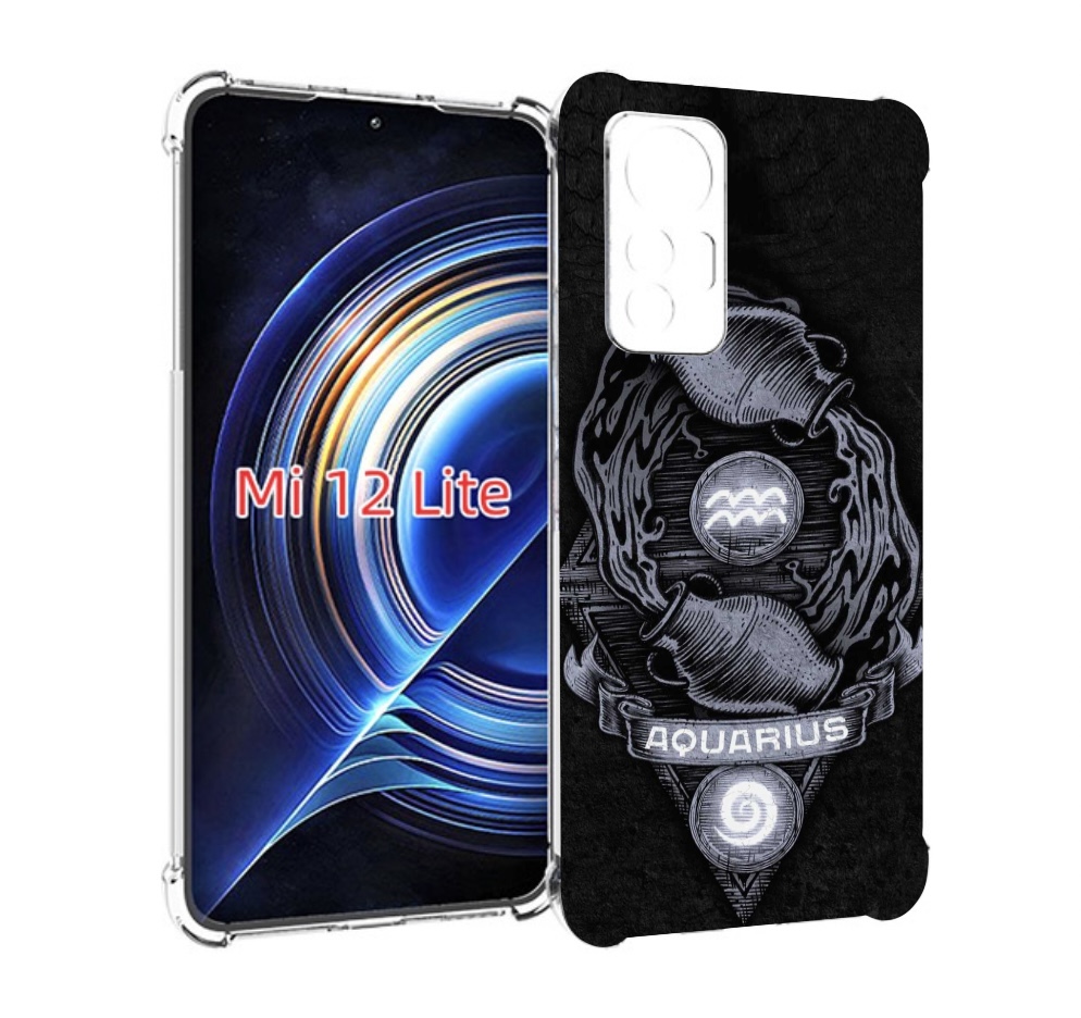 

Чехол MyPads знак зодиака водолеи 6 для Xiaomi 12 Lite, Прозрачный, Tocco