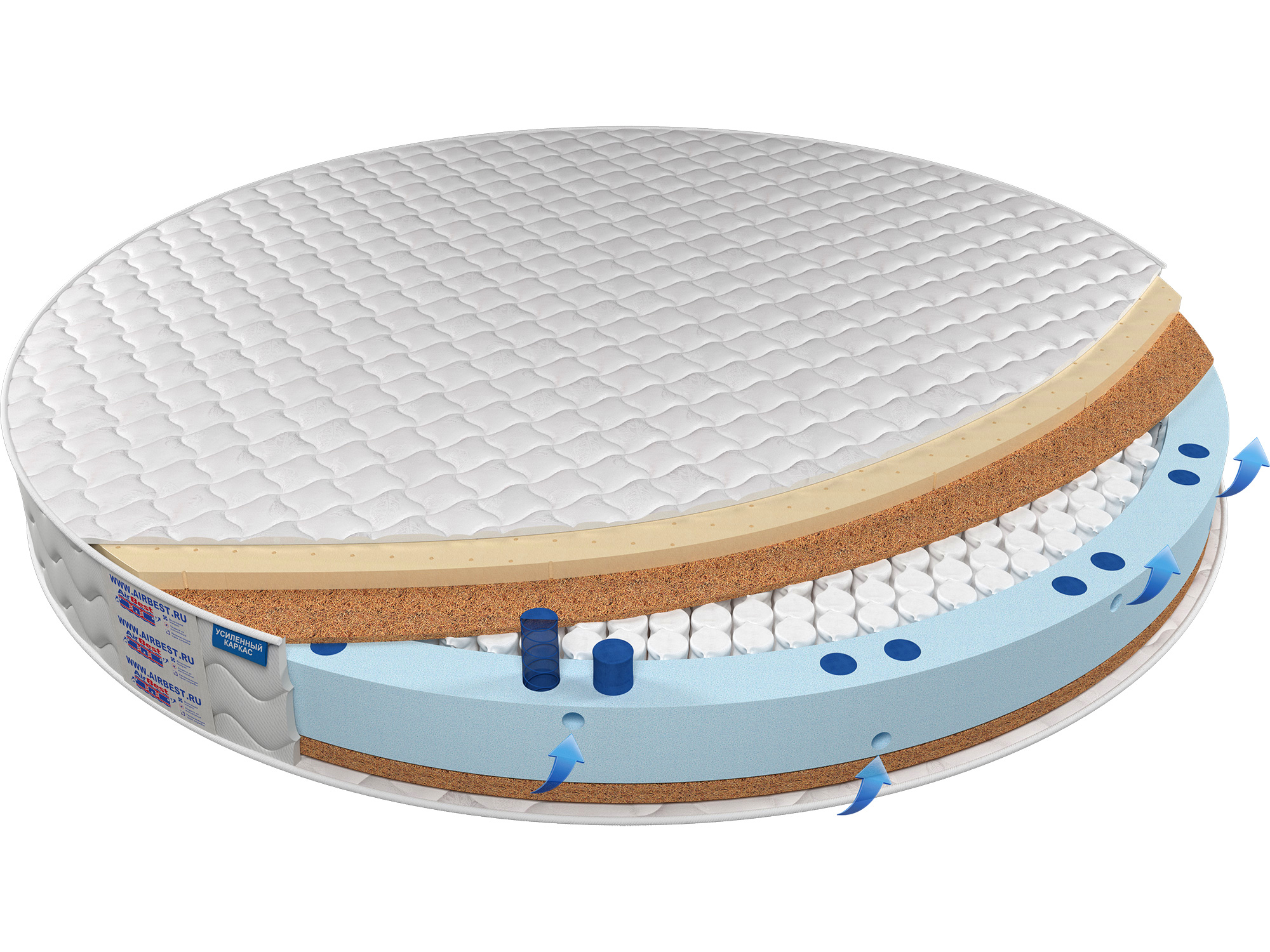 

Матрас Airbest Sure s1000r диаметр 200x20, Белый, Матрас Airbest Sure s1000r