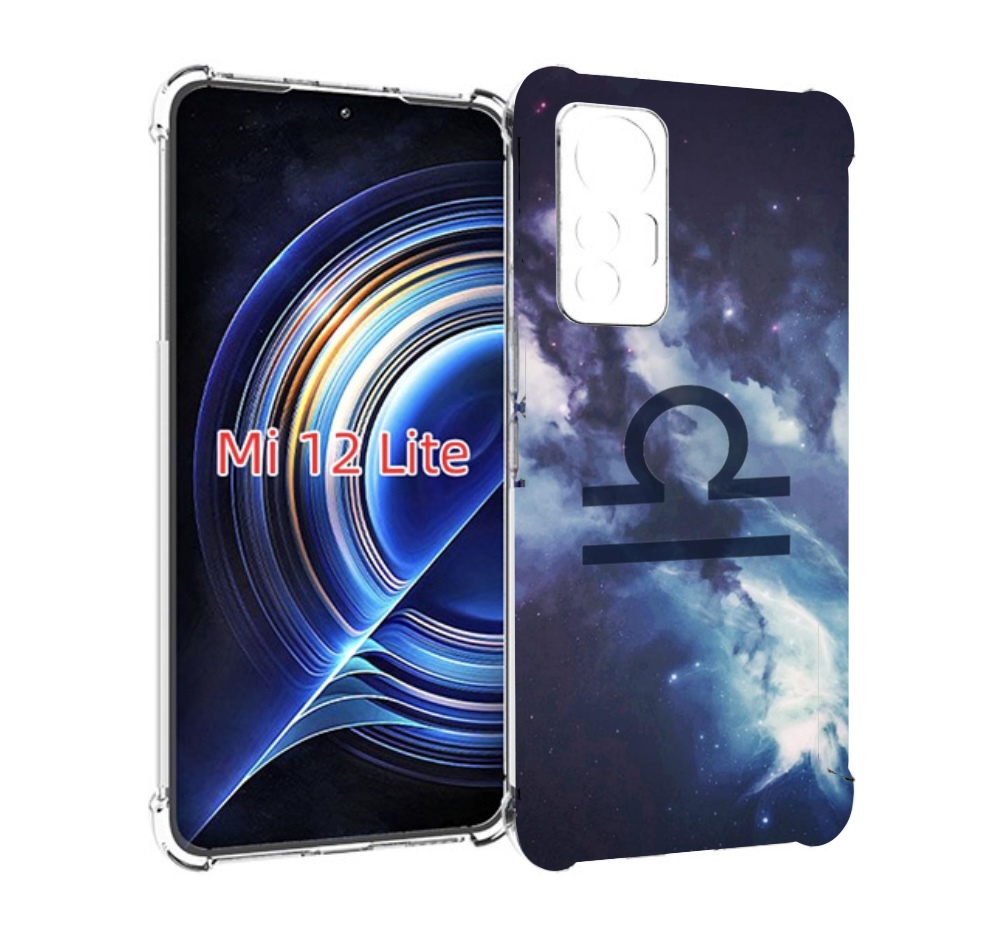 

Чехол MyPads знак зодиака весы 5 для Xiaomi 12 Lite, Прозрачный, Tocco