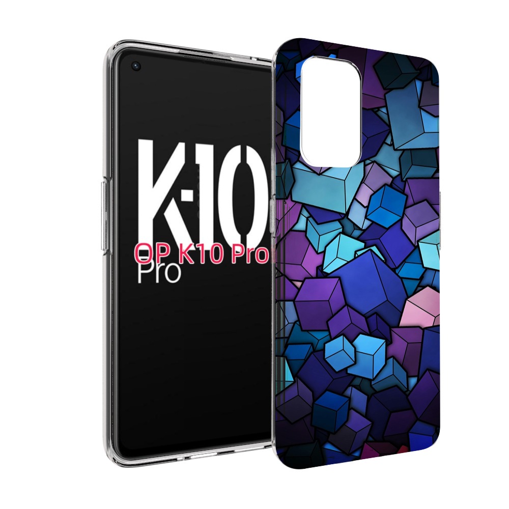 

Чехол MyPads лепестки для OPPO K10 Pro, Прозрачный, Tocco