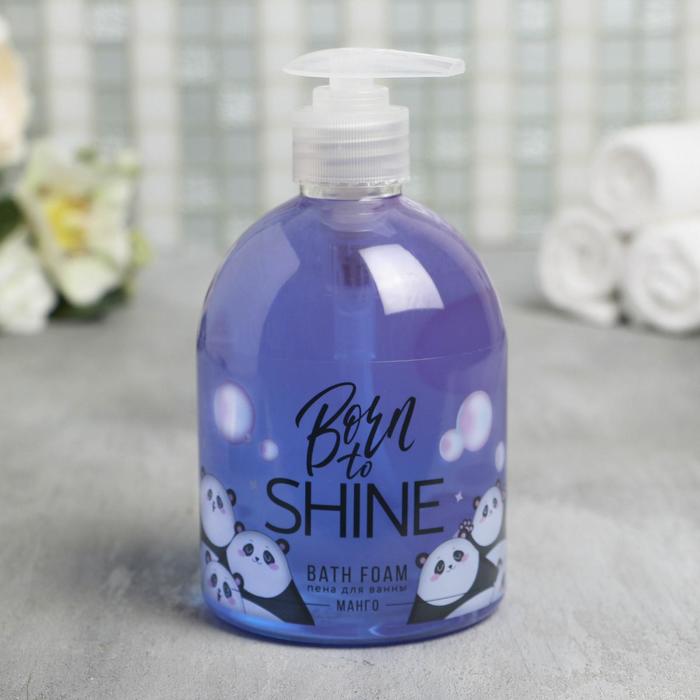 

Пена для ванны Born to shine с ароматом манго , 500 мл, Милая панда